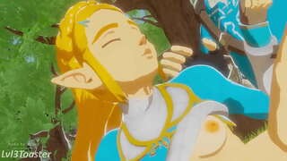 Zelda Sucking and Fucking Link