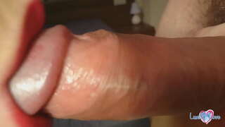 Hot Step Mom gives Sloppy Blowjob &amp;amp; Deepthroat with Pulsating Oral Creampie