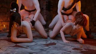 8-18 | Daily SFM &amp;amp; బ్లెండర్ 3D పోర్న్ పెద్ద హాట్ కాయలు