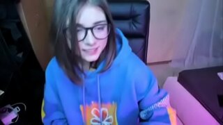 Pendejita සමඟ සෙල්ලම් dildo