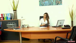 Principal Dani Daniels hairy pussy filled with sperm (Part 1)